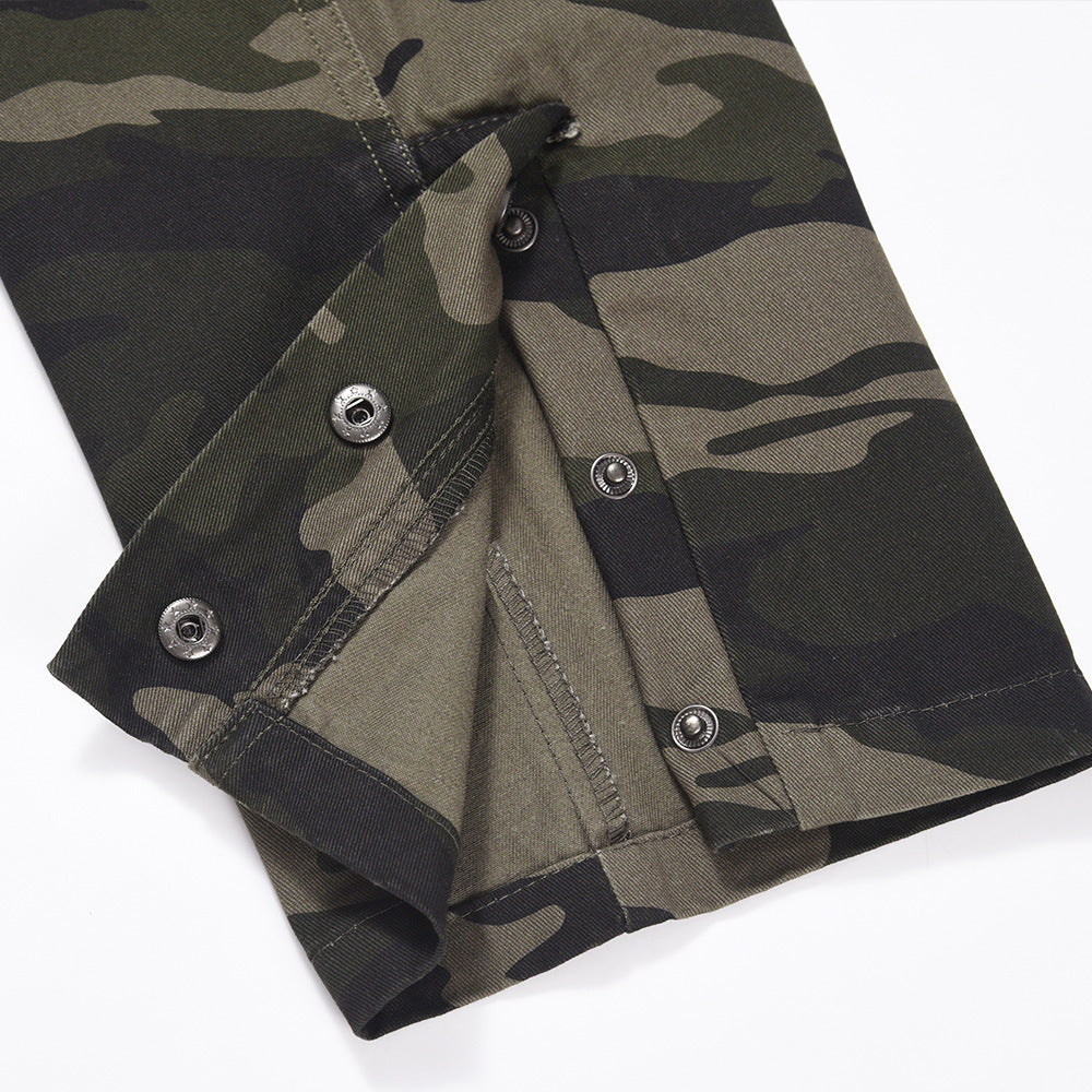 Stealth Force Multi-Pocket Camouflage Cargo Pants