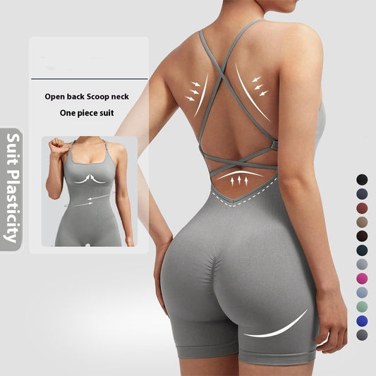 Peach Curve Performance One-Piece