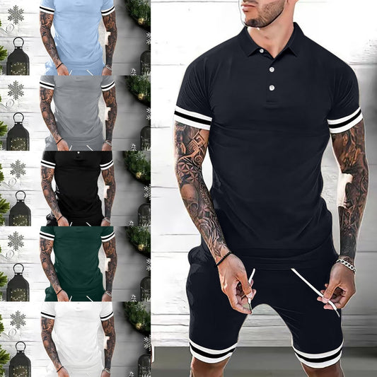 Casual Vibe Polo & Shorts Set