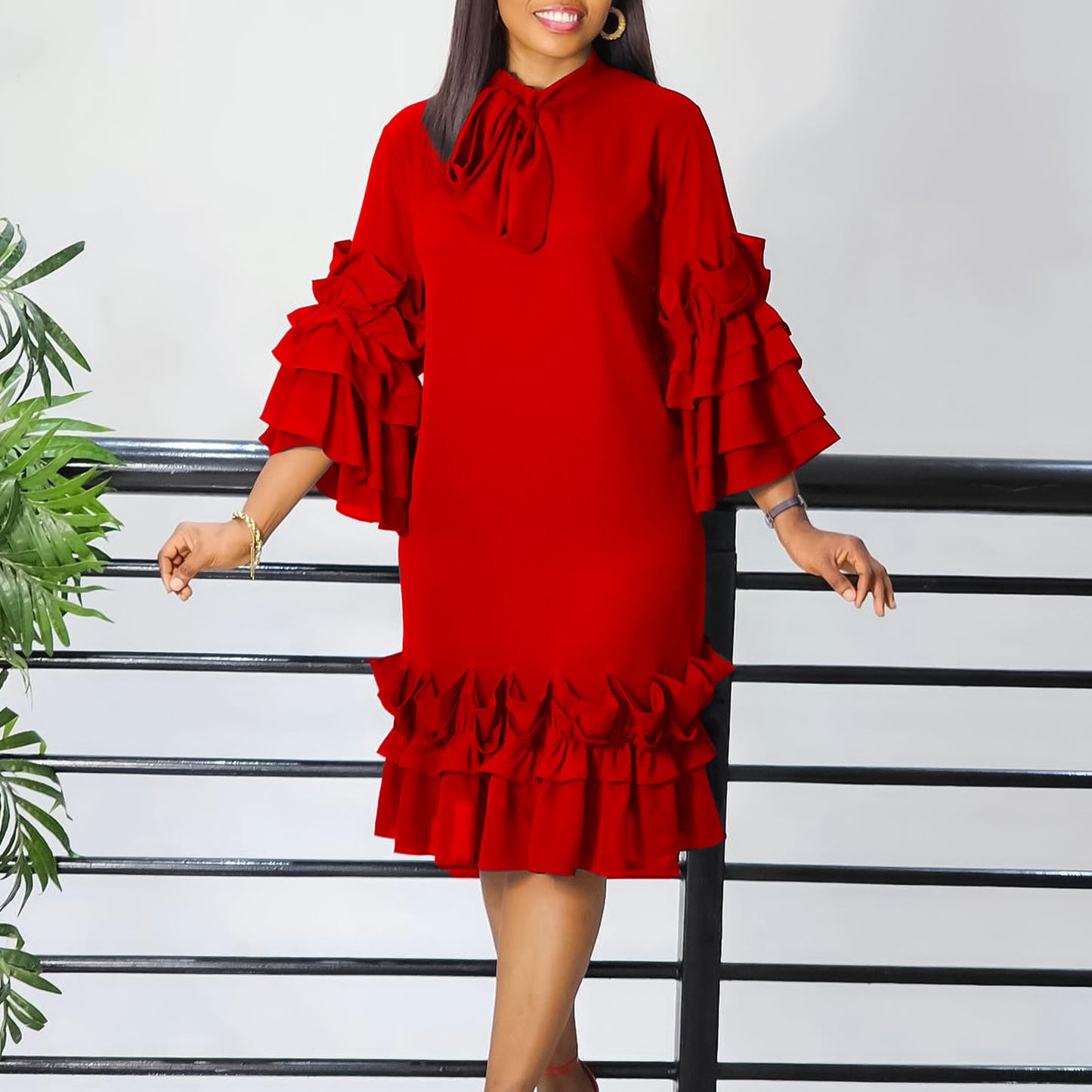 Flutter Grace Plus Size Dress