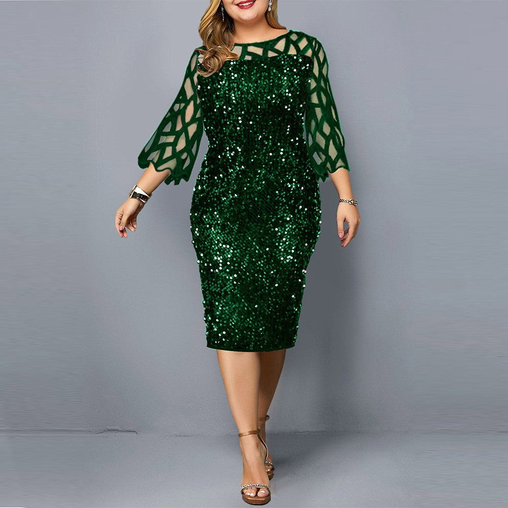 Sparkle Queen Sequin Dress