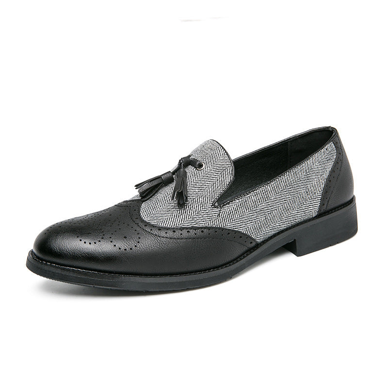 Oxford Vibe Men’s Leather Loafers – British Casual Style