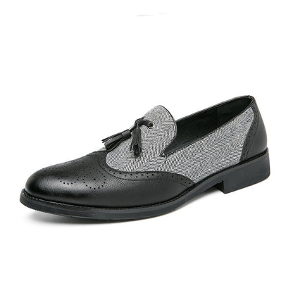 Oxford Vibe Men’s Leather Loafers – British Casual Style