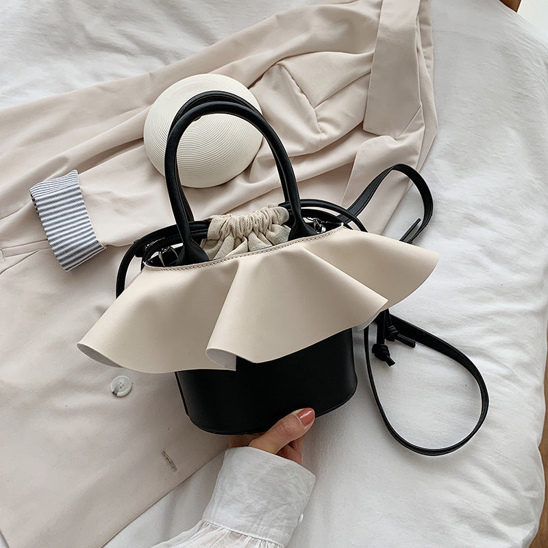Casual Chic Drawstring Shoulder Bag