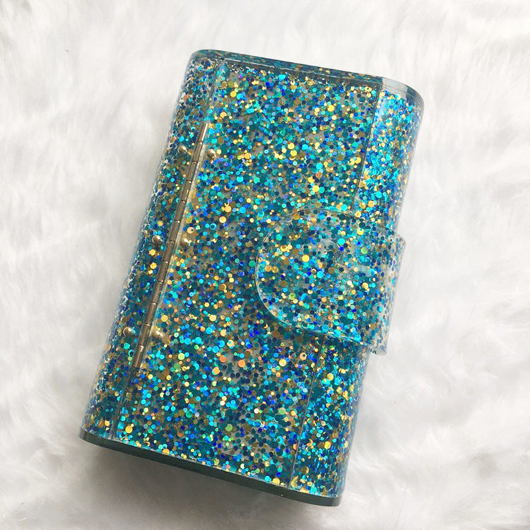 Built-in Lens Acrylic Dinner Wrapped With Pearl
