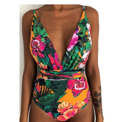 Exquisite Back: One-Piece Bikini