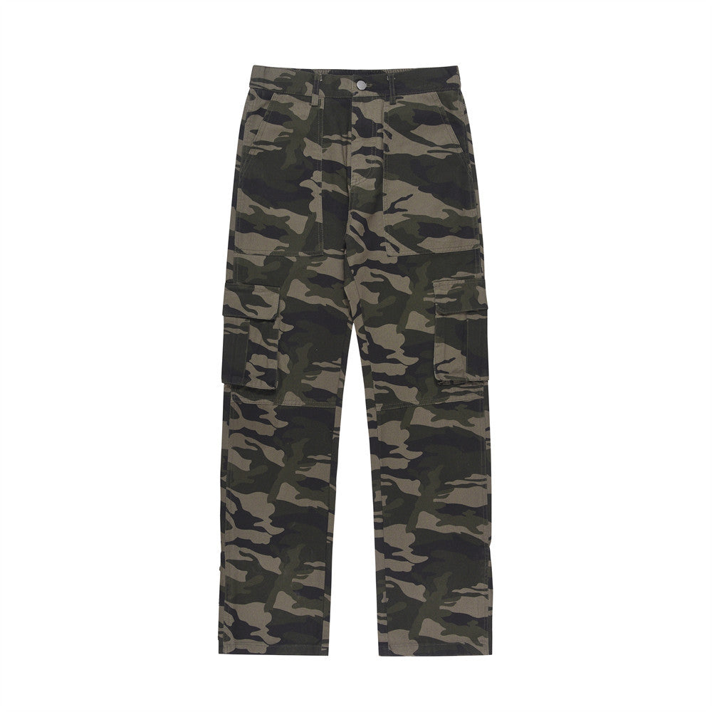Stealth Force Multi-Pocket Camouflage Cargo Pants