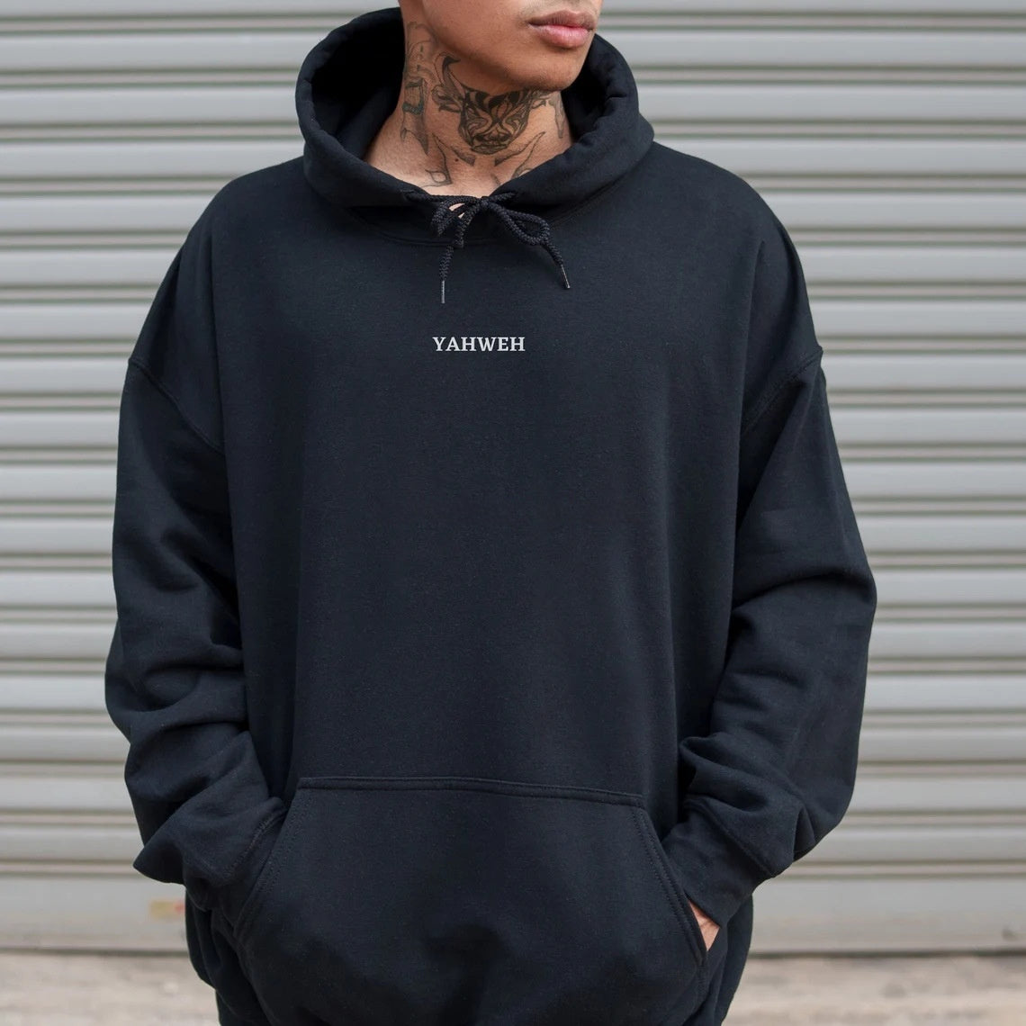 Urban Script Letter Sweater