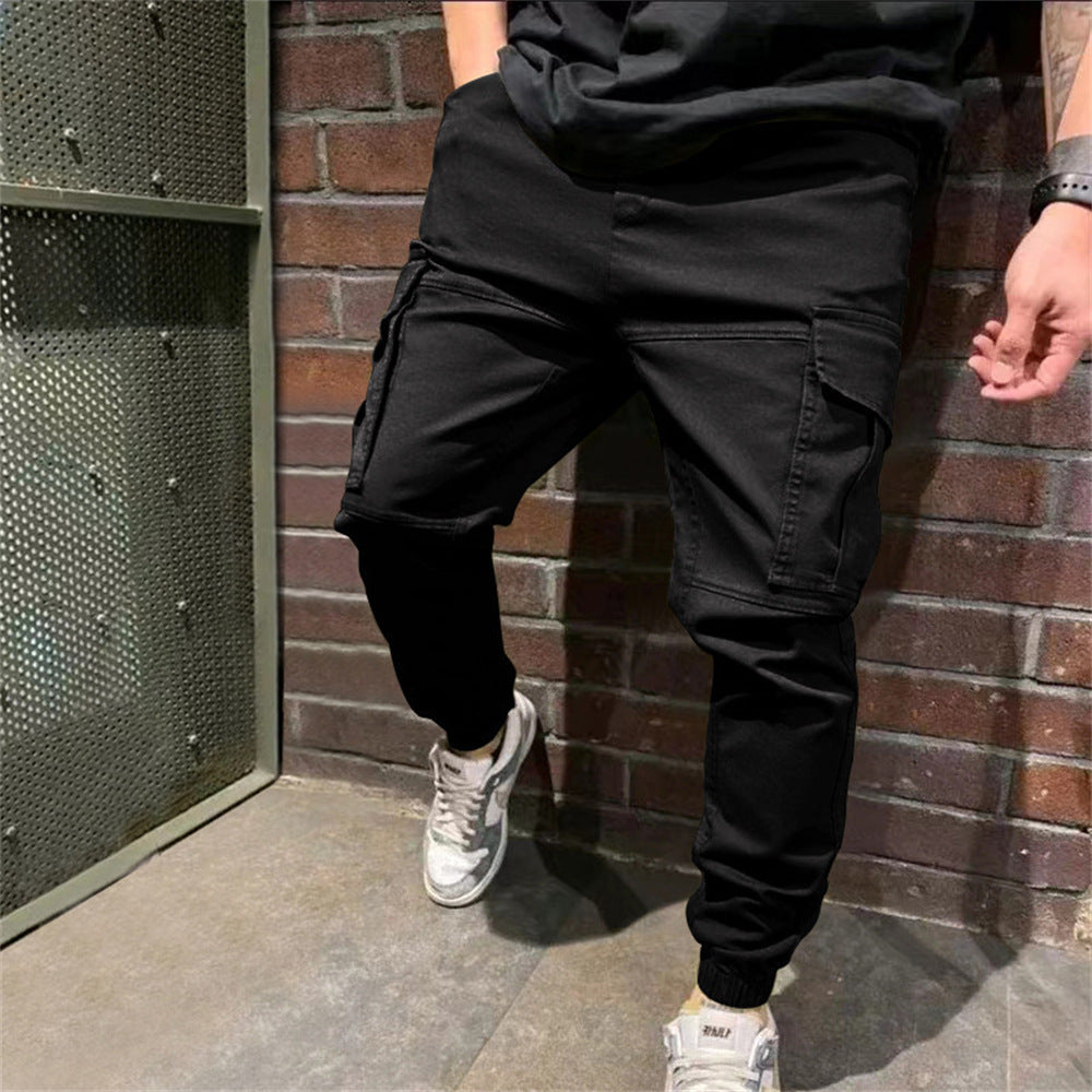 Active Fit Cargo Pants with Handy Pockets