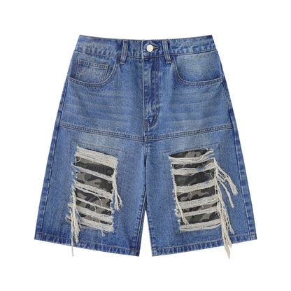 Star Vibe Retro Denim Pants