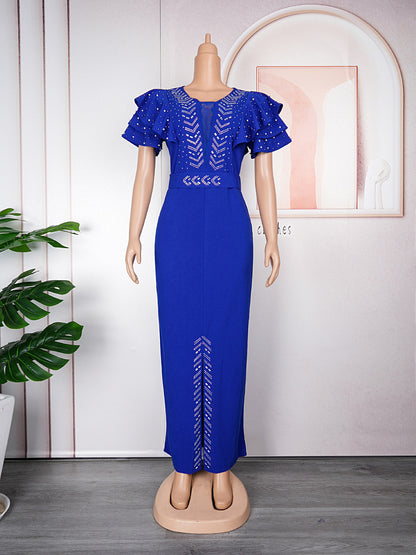 Crystal Elegance Plus Size Dress