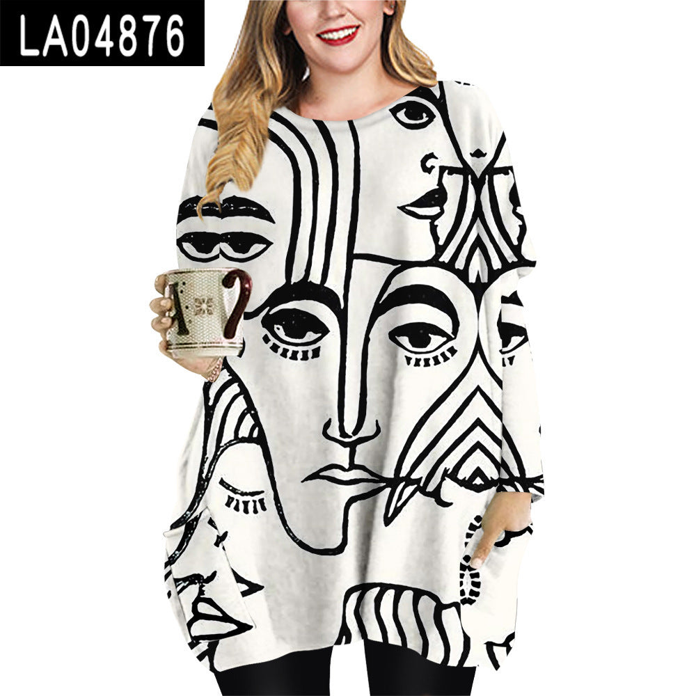 Artistry Flow Plus Size Dress