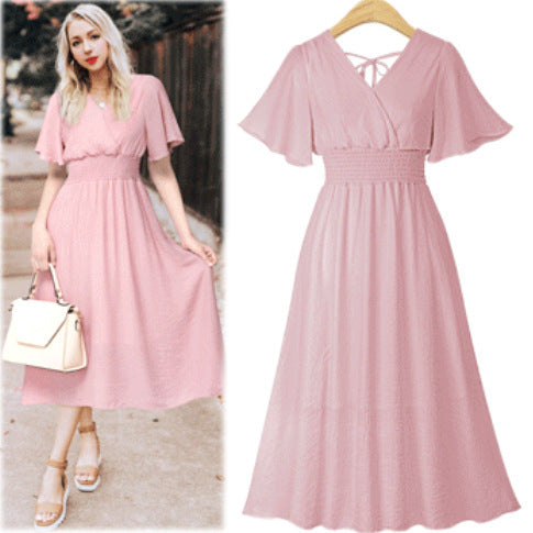 Whispering Breeze Plus Dress