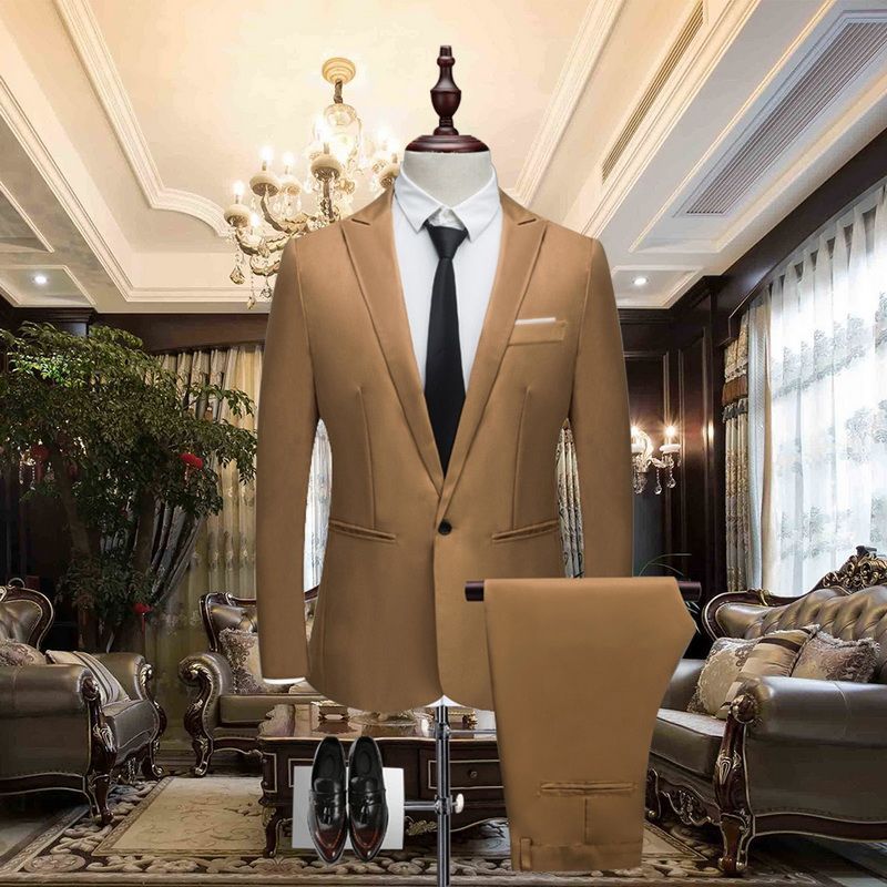 Modern Groomsman Slim Blazer