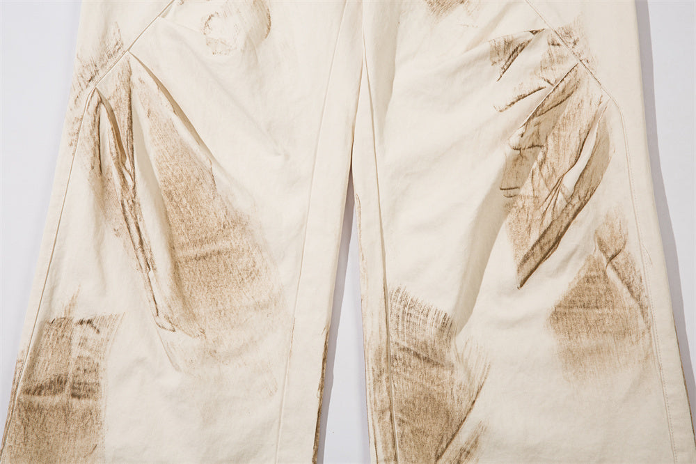 Urban Artistry Paint-Splattered Pants
