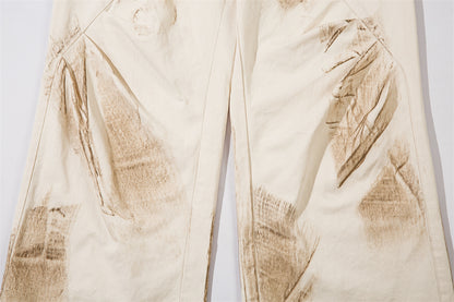 Urban Artistry Paint-Splattered Pants