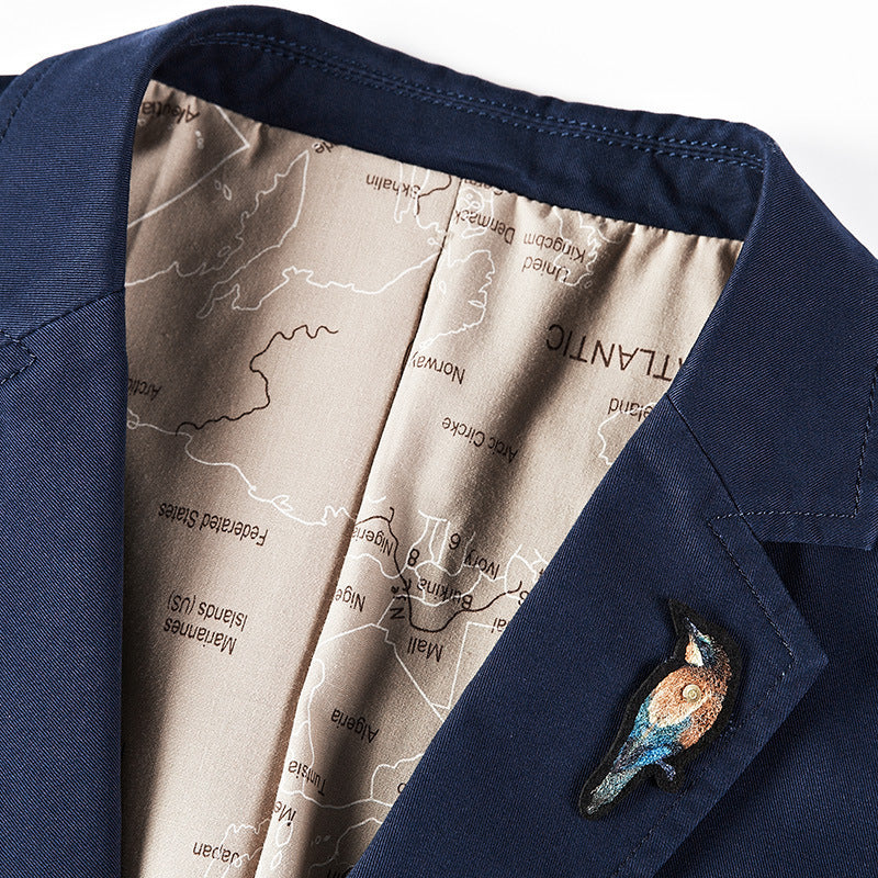 Classic Cotton Casual Blazer