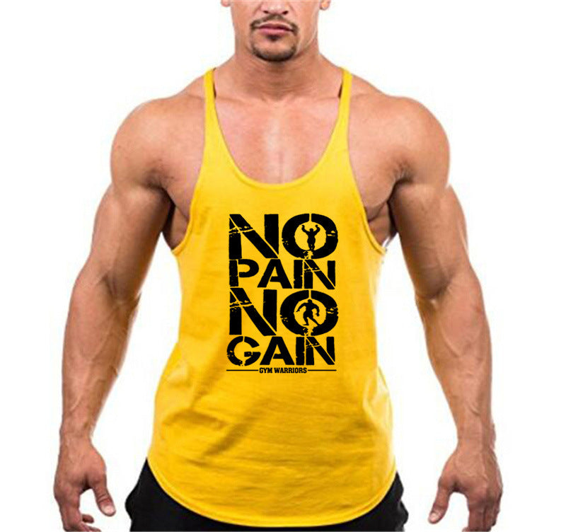 Elite Flex Men’s Muscle Tank – Deep Cut Thin Strap Training Top