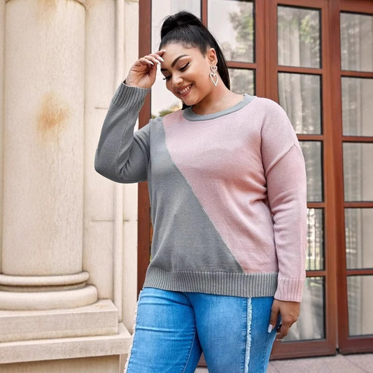 Cozy Curve Knit Sweater