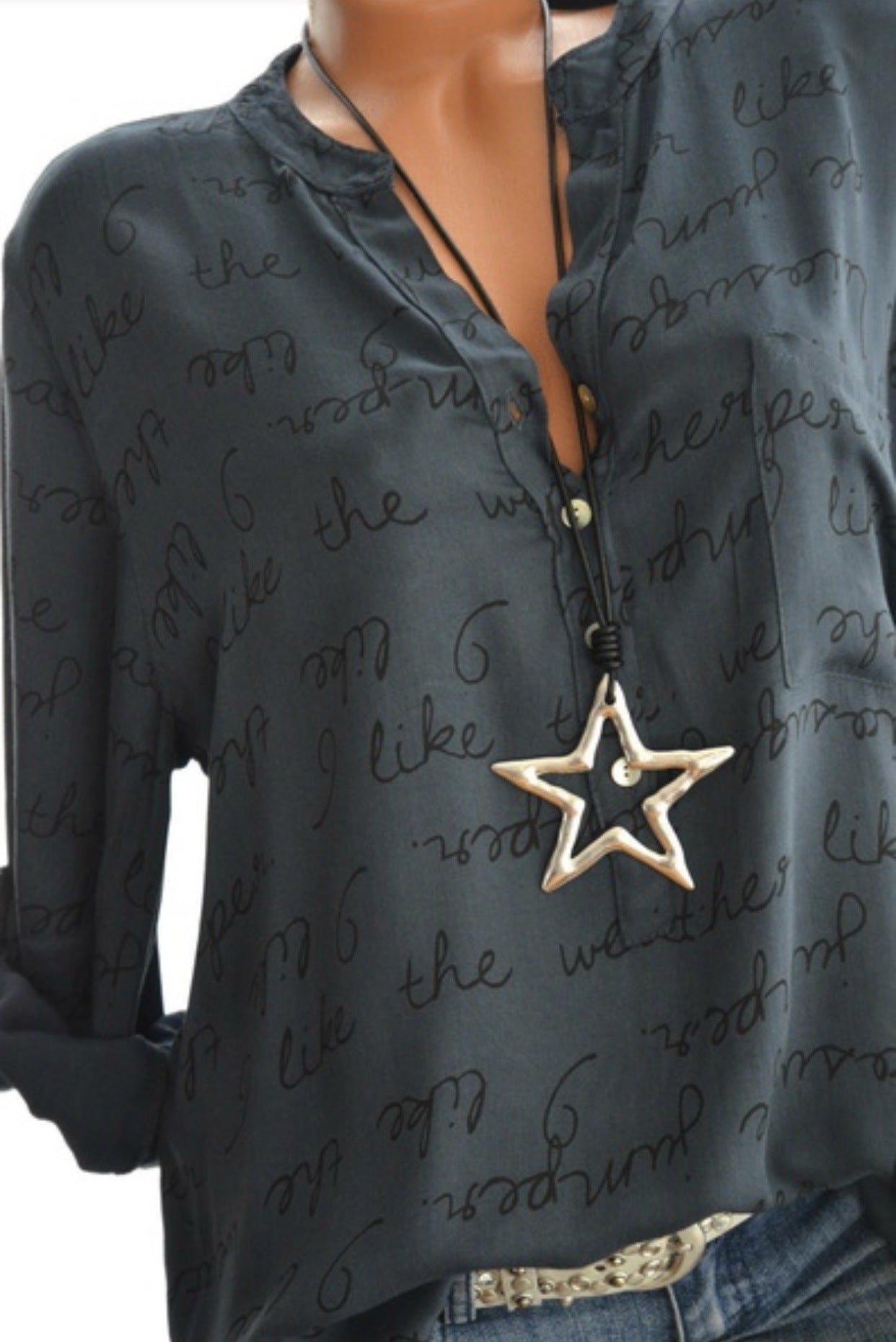 Relaxed Fit Plus Shirt