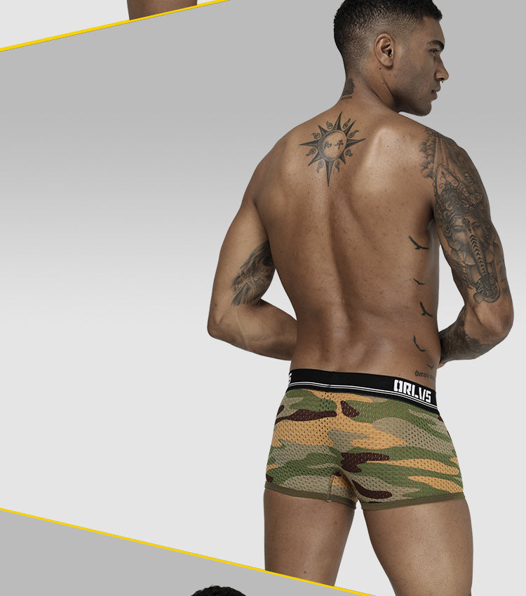 Tactical Camo Performance Shorts