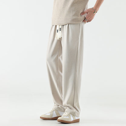 Modern Japanese Minimalist Casual Pants for Men