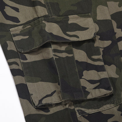 Stealth Force Multi-Pocket Camouflage Cargo Pants