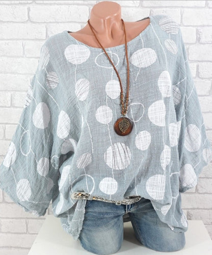Bold Blossom Plus Size Shirt