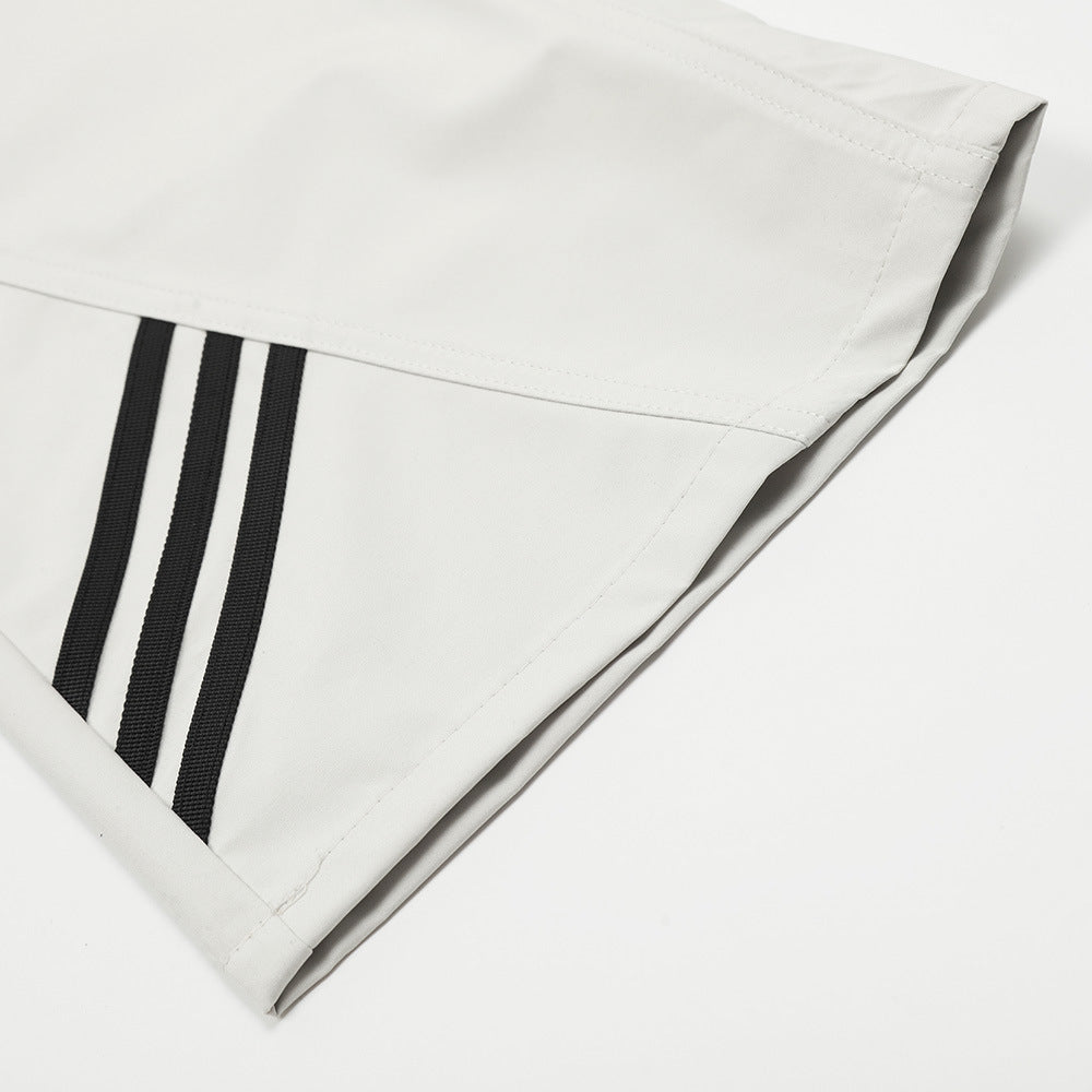 Tri Stripe Patchwork Casual Pants for Men