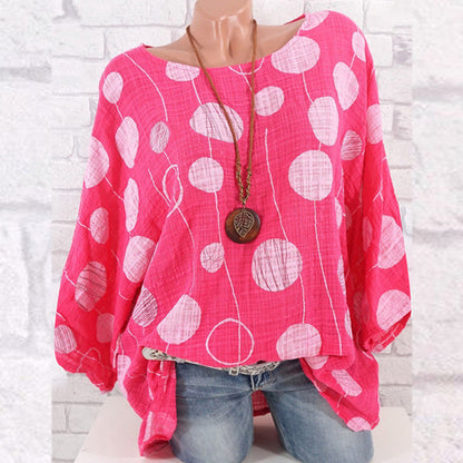 Bold Blossom Plus Size Shirt