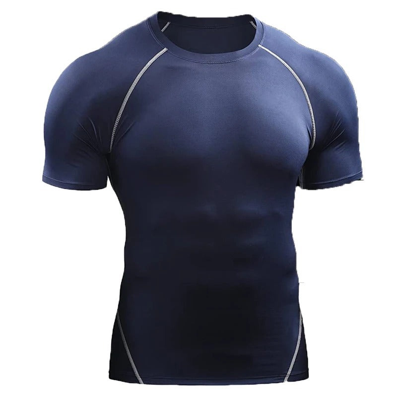 Pulse Run Men’s Quick-Dry Athletic Tee – Breathable Training Shirt