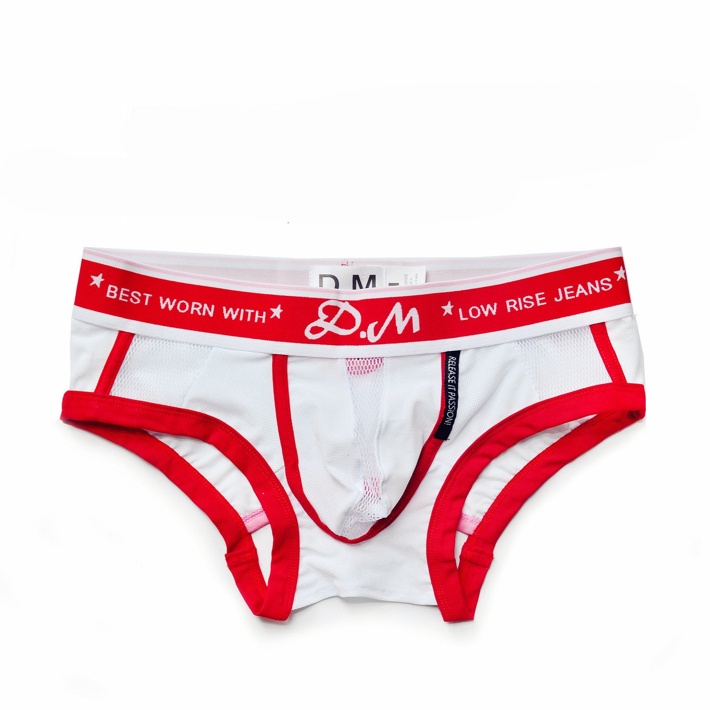 Breathable Low-Waist Mesh Briefs