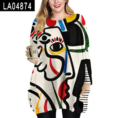 Artistry Flow Plus Size Dress
