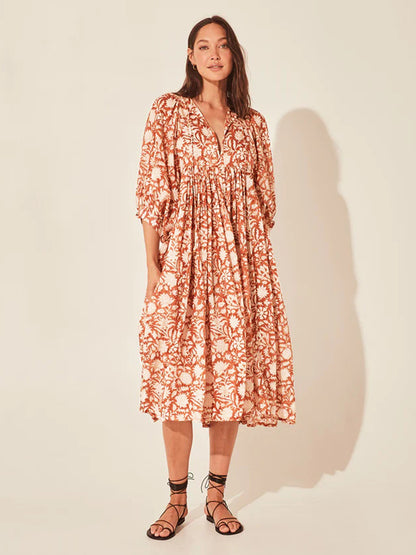 Bloom Breeze Plus Size Dress