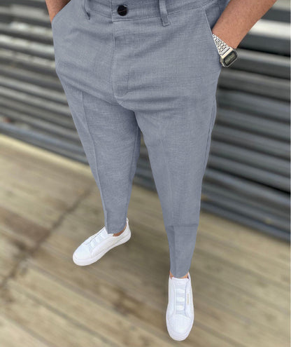 Sleek Line Casual Trousers