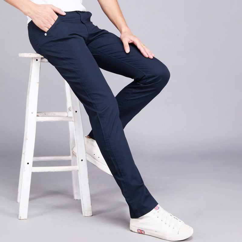 Urban Fit Slim Straight Trousers