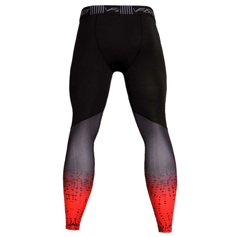 Men’s Running Compression Tights – Long Sports Leggings for Training