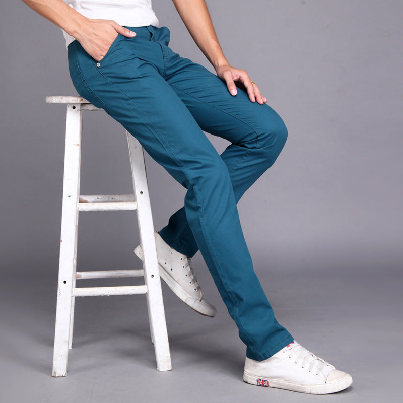 Urban Fit Slim Straight Trousers
