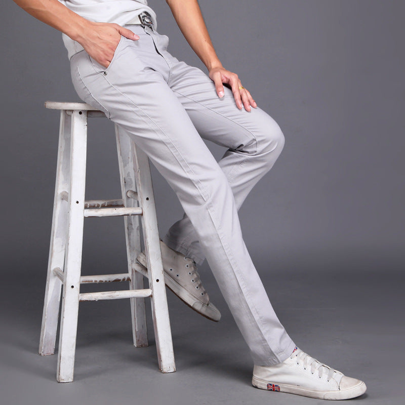 Urban Fit Slim Straight Trousers
