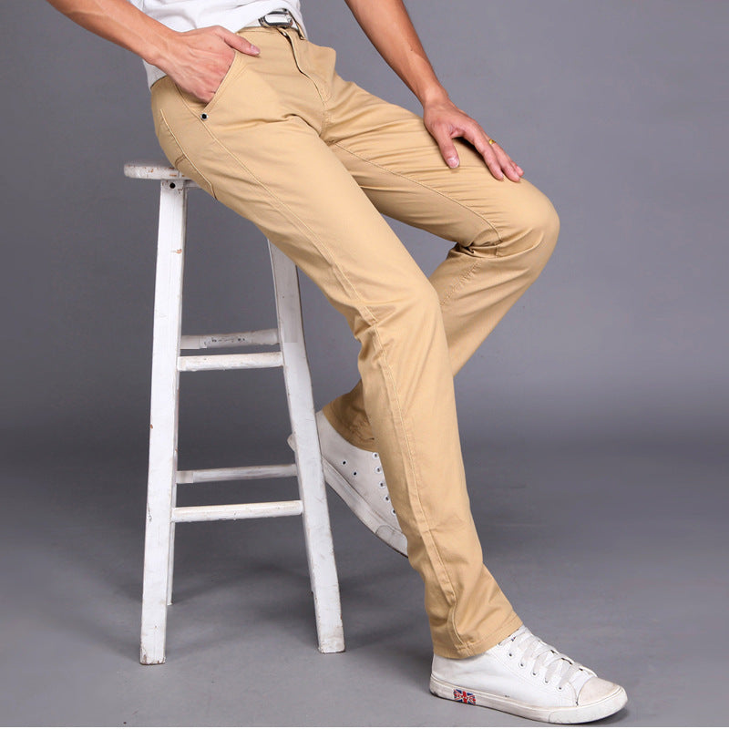 Urban Fit Slim Straight Trousers