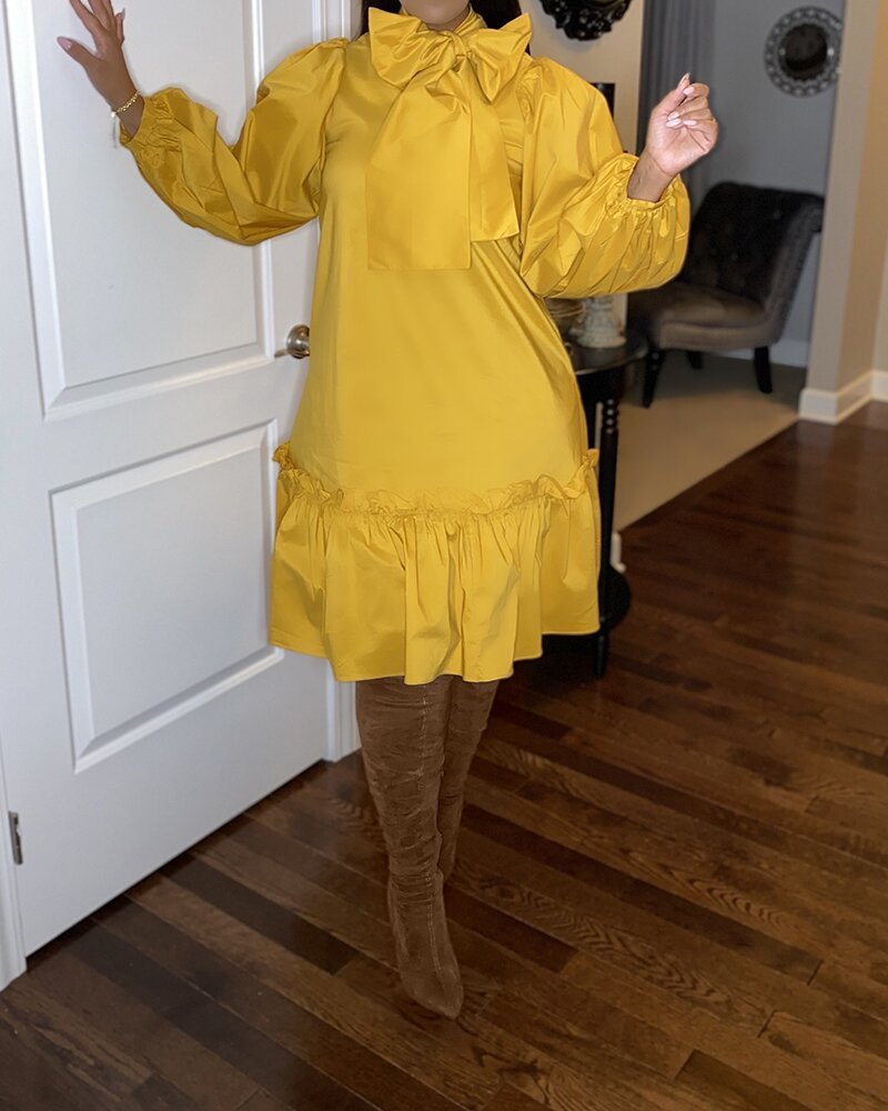 Graceful Flare Plus Dress