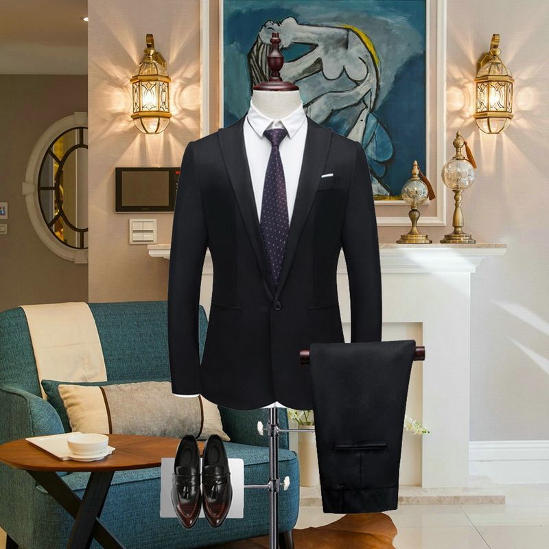 Modern Groomsman Slim Blazer