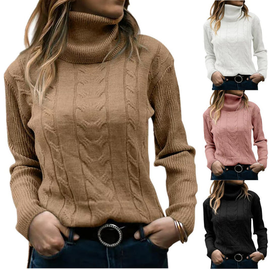 Classic Retro Turtleneck Knit