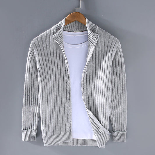 Urban Edge: Men's Fashion Personalized Sweater Coat