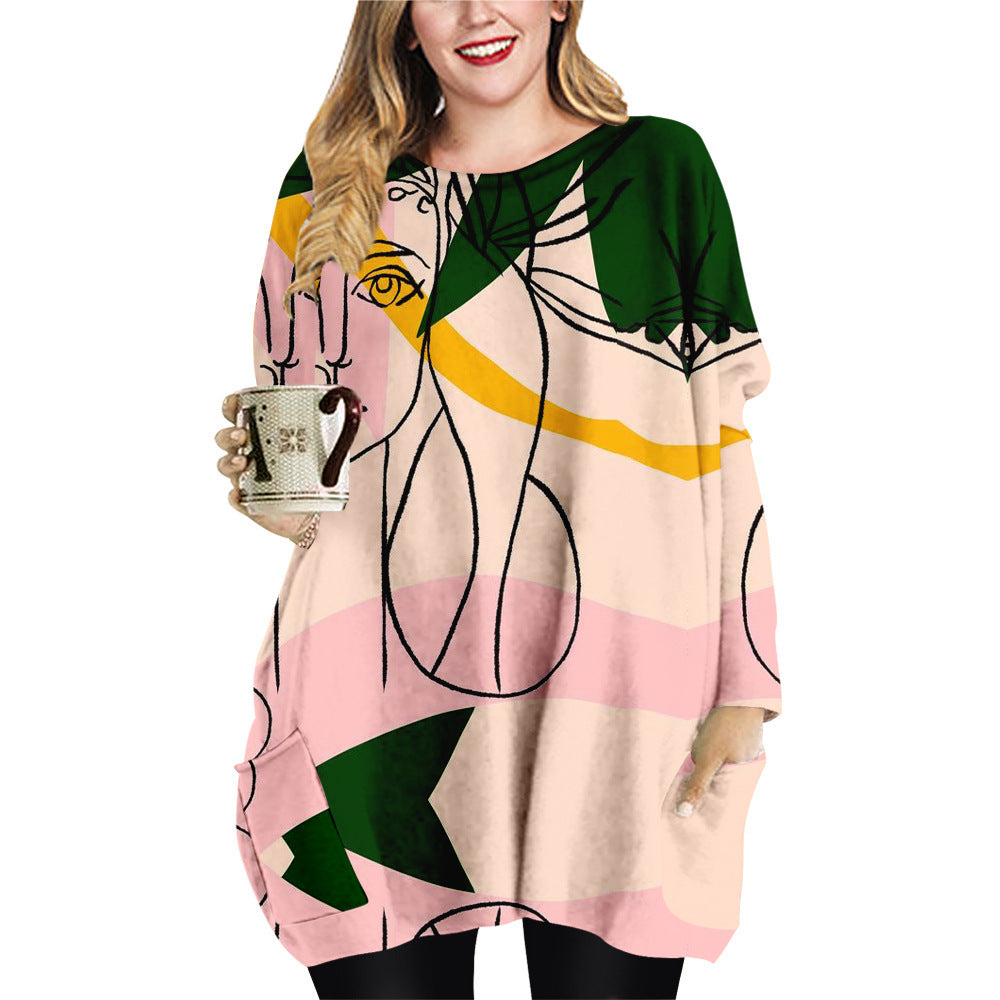 Artistry Flow Plus Size Dress