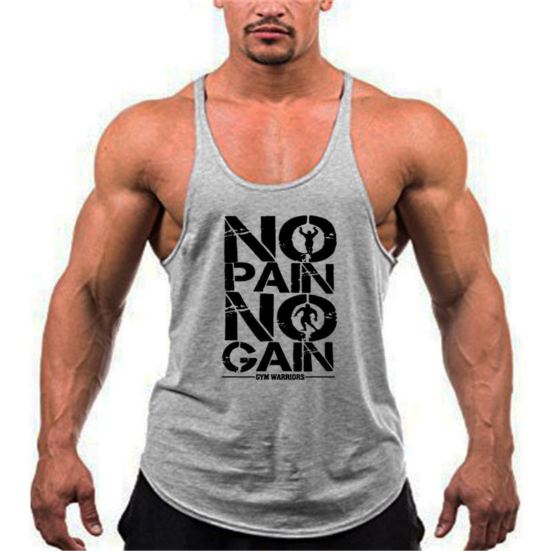 Elite Flex Men’s Muscle Tank – Deep Cut Thin Strap Training Top