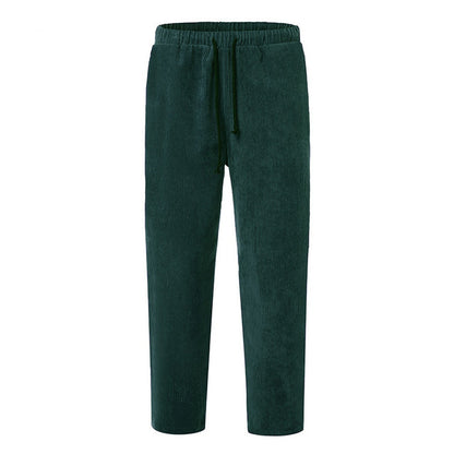 Men's Cozy Corduroy Joggers for Winter