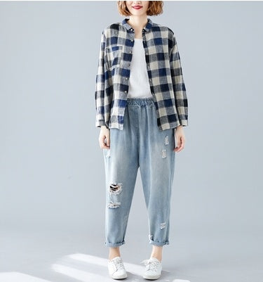 Urban Plaid Plus Fit Shirt