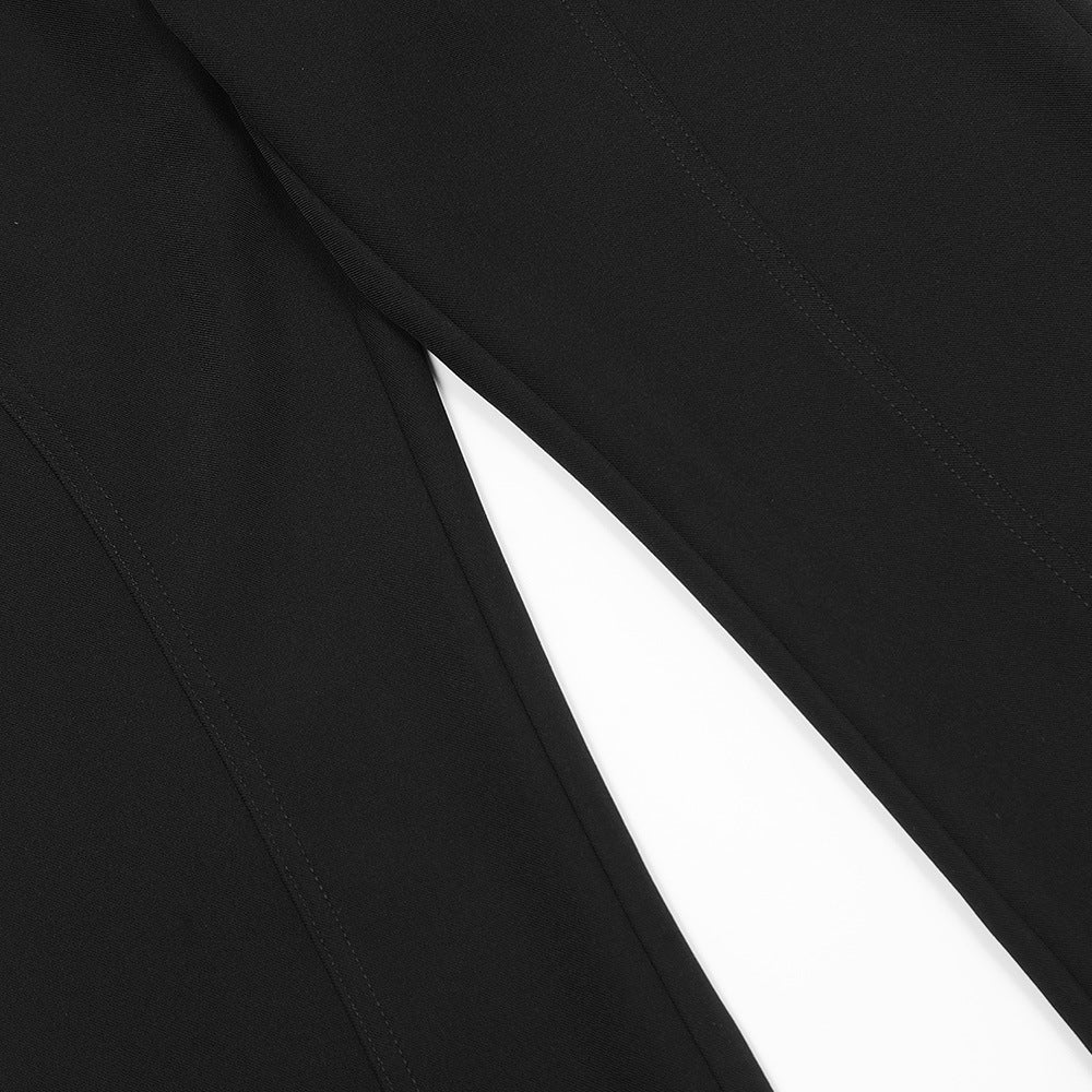 Avant-Garde Tailored Suit Pants