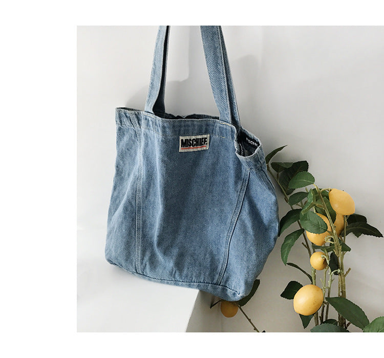 Denim Breeze Shoulder Bag